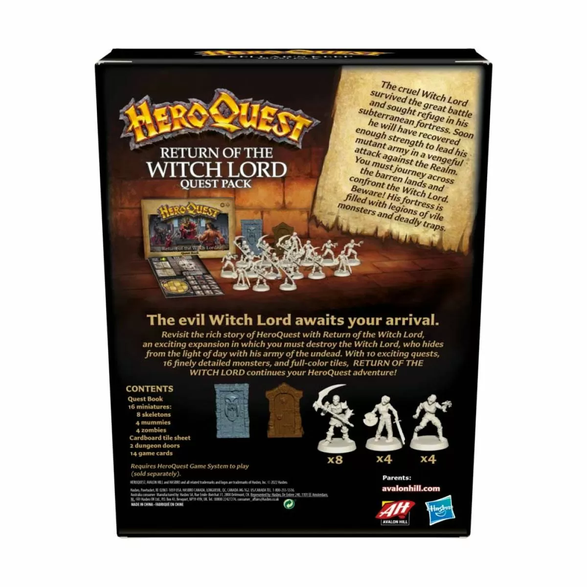 HeroQuest : Return of the Witch Lord - Quest Pack Expansion